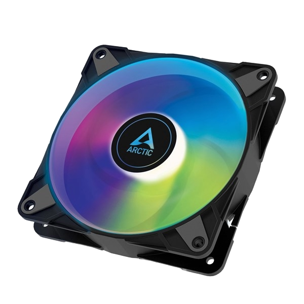 Arctic P12 PWM PST A-RGB Semi-Passive 120mm Chassis Fan in Black